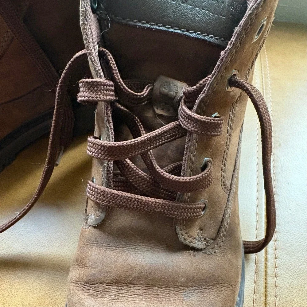 Timberland 58326 Brown Ankle Boots Lace Up Work Hiking Size 7.5 M/9 W